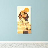 Toile Grand Sphinx (Insitu (Plancher de Bois))