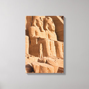 Toile Grand Temple d'Abou Simbel - Ramsès II - Égypte