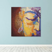 Toile Grand visage Bouddha (Insitu (Plancher de Bois))