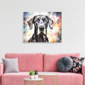 Toile "Grande Danse Abstraite" (Insitu(Salon))