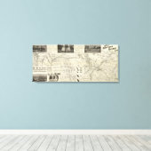 Toile Grande ligne ferroviaire du Nord (Insitu (Plancher de Bois))