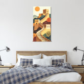 Toile Grande Muraille (Insitu(Chambre))