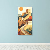 Toile Grande Muraille (Insitu (Plancher de Bois))