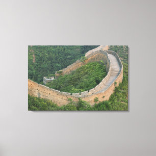 Toile Grande Muraille de Chine à Jinshanling, Chine.