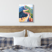 Toile Grande Muraille de Chine peinture (Insitu(Chambre))