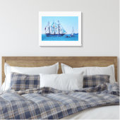 Toile Grande Parade des navires (Insitu(Chambre))
