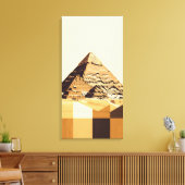 Toile Grande Pyramide de Gizeh (Insitu(Salon))