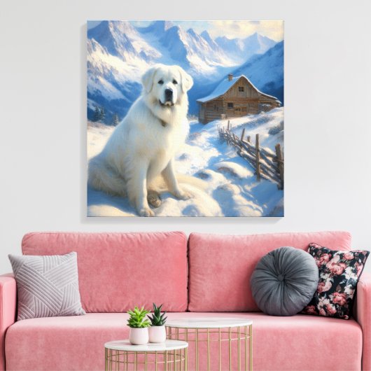 Toile grande pyrénées (Insitu(Salon))