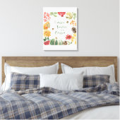 Toile Grande récolte, généreuse et bénie (Insitu(Chambre))
