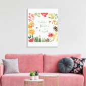 Toile Grande récolte, généreuse et bénie (Insitu(Salon))
