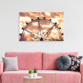 Toile Grande roue sur ciel (Insitu(Salon))