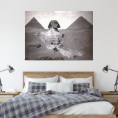 Toile Grande Sphinx & Nécropole des pyramides de Gizeh É (Insitu(Chambre))