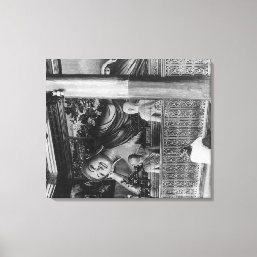 Toile Grande statue de Bouddha en Thaïlande Photo (Recto)