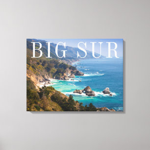 Toile Grande Sur côte californienne