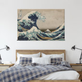 Toile Grande vague au large de Kanagawa - Image d'art av (Insitu(Chambre))