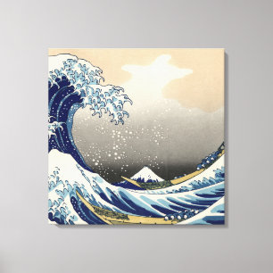 Toile Grande Vague au large de Kanagawa & Mont Fuji Mer