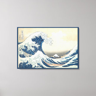 Toile Grande vague au large de Kanagawa par Hokusai vers