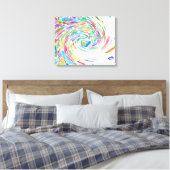 Toile Grande vague blanche (Insitu(Chambre))