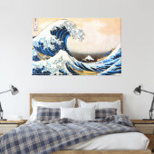 Toile Grande vague, Hokusai, Ukiyo-e (Insitu(Chambre))