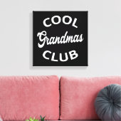 Toile Grandmas Club cool I (Insitu(Salon))