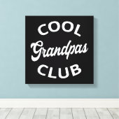 Toile Grandpas Club cool I (Insitu (Plancher de Bois))