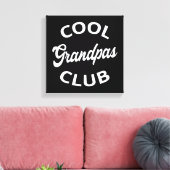 Toile Grandpas Club cool I (Insitu(Salon))