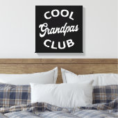Toile Grandpas Club cool I (Insitu(Chambre))