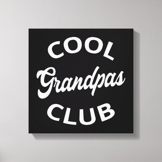Toile Grandpas Club cool I (Recto)