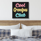 Toile Grandpas Club II cool (Insitu(Chambre))