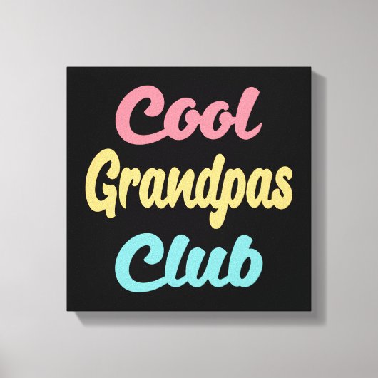 Toile Grandpas Club II cool (Recto)