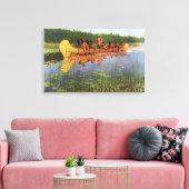 Toile Grands explorateurs par Remington, Pionniers Vinta (Insitu(Salon))