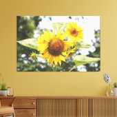 Toile Grands tournesols (Insitu(Salon))