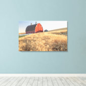 Toile Grange, champs de blé d'été près de Sprague, Est 1 (Insitu (Plancher de Bois))