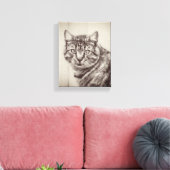 Toile Grange Chat Animaux de ferme 8 x 10 (Insitu(Salon))