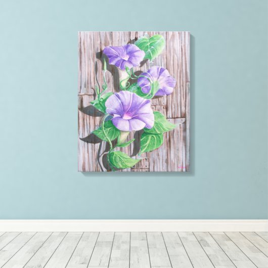 Toile Grange de Morning Glory (Insitu (Plancher de Bois))