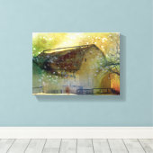 Toile Grange d'hiver (Insitu (Plancher de Bois))