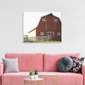 Toile Grange en paysage rural (Insitu(Salon))