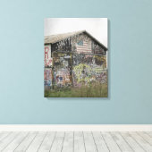 Toile Grange Graffitti en Iowa (Insitu (Plancher de Bois))