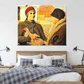 Toile Grant Wood - Appraisement, peinture fine art (Insitu(Chambre))