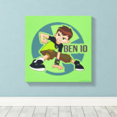 Toile Graphique de Ben Tennyson Omnitrix (Insitu (Plancher de Bois))