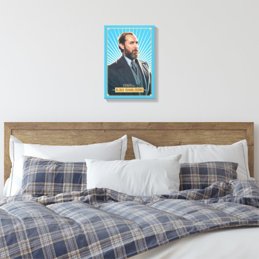 Toile Graphique de caractères Albus Dumbledore (Insitu(Chambre))