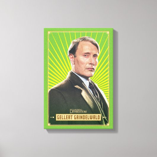 Toile Graphique de caractères Gellert Grindelwald (Recto)