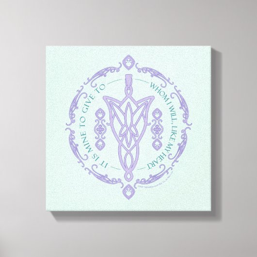 Toile Graphique de citation ARWEN™ Evenstar (Recto)
