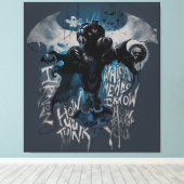 Toile Graphique De Graffiti Batman - Je Sais Comment Vou (Insitu (Plancher de Bois))