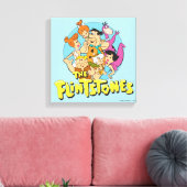 Toile Graphique de la famille Pierrafeu et Roubles (Insitu(Salon))