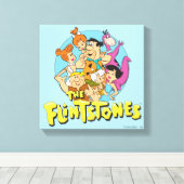 Toile Graphique de la famille Pierrafeu et Roubles (Insitu (Plancher de Bois))