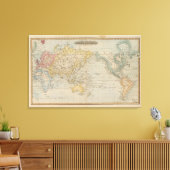 Toile Graphique de Mercator (Insitu(Salon))