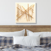 Toile Graphique de navigation des bâtons des Îles Marsha (Insitu(Chambre))