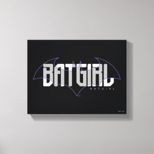 Toile Graphique de nom haute technologie Batgirl