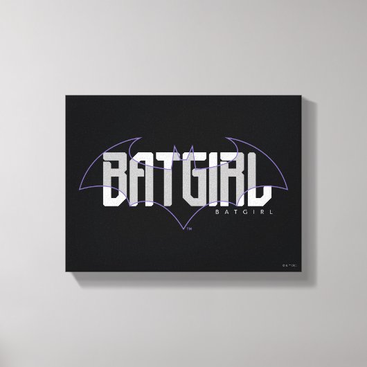 Toile Graphique de nom haute technologie Batgirl (Recto)